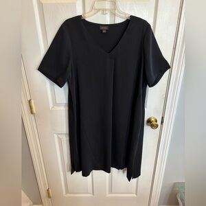 J. Jill Elegant Black Midi Dress